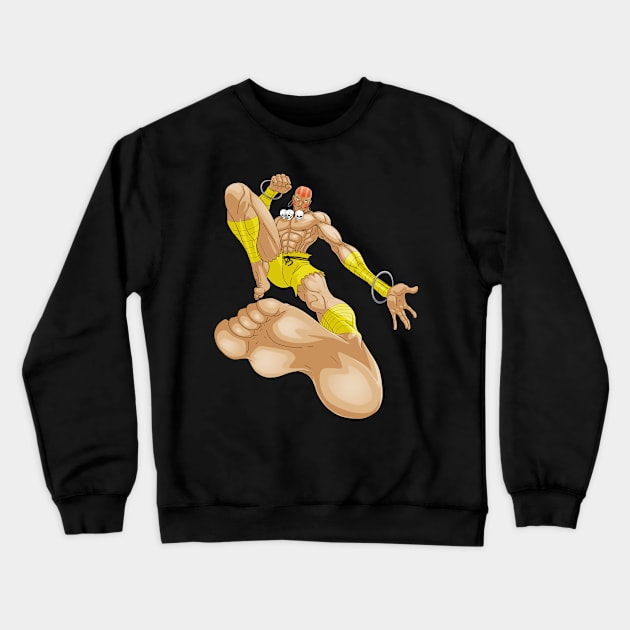 Dhalsim Street Fighter Crewneck Sweatshirt by CoolDojoBro